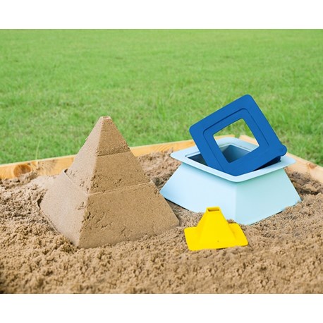 פירמידה פירה - בניית פירמידות בחול
